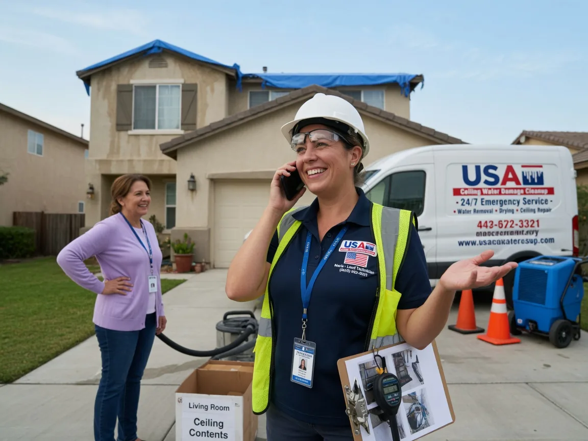 Ceiling Water Damage Restoration Nichols, WI FAQs